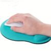 EVA Wrist Support Mouse Pad 23cm x 17.5cm Ergonomic Mouse Pad Lightweight Design