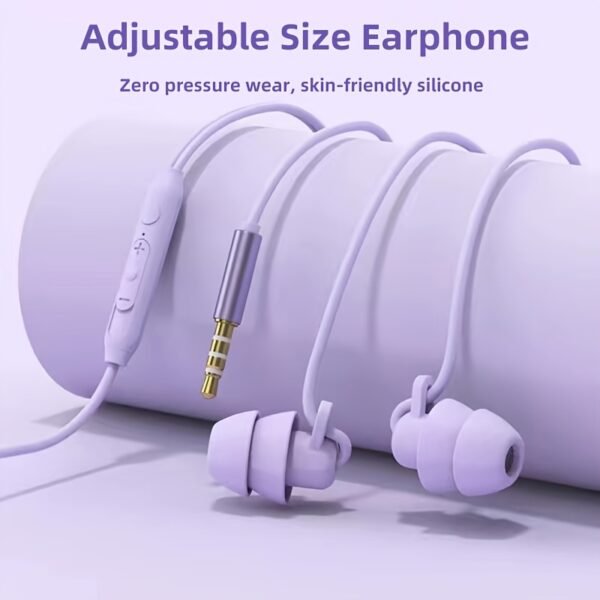 ASMR Noise-Cancelling Wired In-Ear Earphones with Noise Reduction