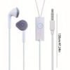 64512a1f-98a1-4ba2-966c-b2981c3ab064.jpg 3.5mm Wired Earbuds with Microphone Comfortable Stereo Earphones for Calls & Music