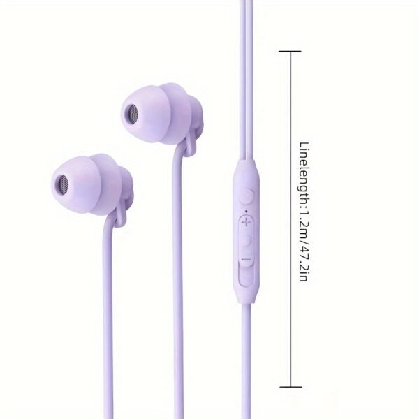 ASMR Noise-Cancelling Wired In-Ear Earphones with Noise Reduction