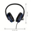 PS5 Gaming Headset with Microphone Stereo Noise Reduction Gaming Headphones