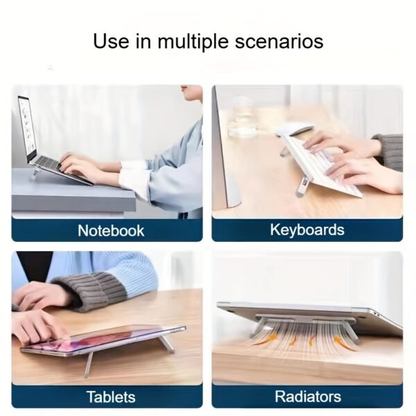 97d81335-f0ed-4855-b4ee-ad1780216e95.jpg Adjustable Foldable Laptop Stand Portable Ergonomic Notebook Holder