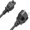 H1dcff2927af74c788be1950bb04ddbb4A.jpg 1.5M / 1.8M EU Plug C5 2-Pin AC Laptop Power Cord – IEC Computer Charger Extension Cable, 100% Pure Copper