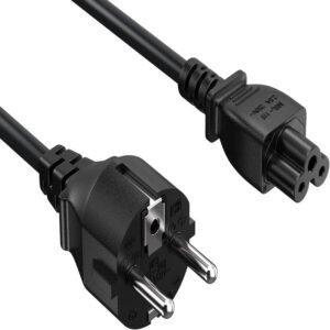 H2a03f30f0b204c7faebafd025e1b485bT.jpg 1.5M / 1.8M EU Plug C5 2-Pin AC Laptop Power Cord – IEC Computer Charger Extension Cable, 100% Pure Copper