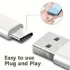 c08179d7343b69ac690bb65a56b26681.jpg Fast Charging USB Type-C Cable for Samsung LG Android Phones & Tablets