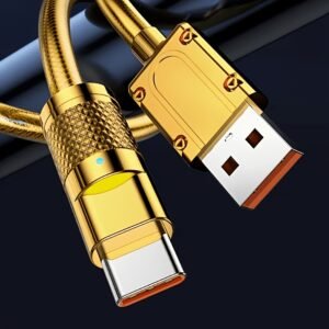 c92e0e81-d88b-4bf5-9b86-6a3053b08655.jpg 100W 6A Fast Charging USB Cable USB to Type-C / Micro USB Charging Cord