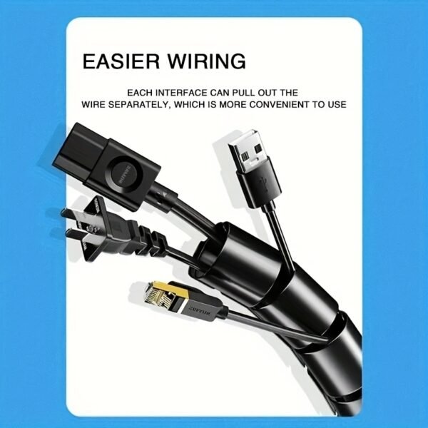 ce25ad16-016a-43f1-84a5-ac96c3e58a95.jpg 3-Meter Cable Protective Sleeve Wire Management Tube for Computer Car Harness Cable Organizer