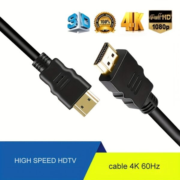 df24220422cc2d145fb91f29386a54d1.jpg High-Speed HDTV Cable with Ethernet 4K Audio Video HDMI Cable