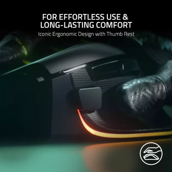 my-11134207-7rasg-m33clhcgqlxe52.webp Razer Basilisk V3 Customizable Ergonomic Gaming Mouse – Fastest Switch & Chroma RGB Lighting